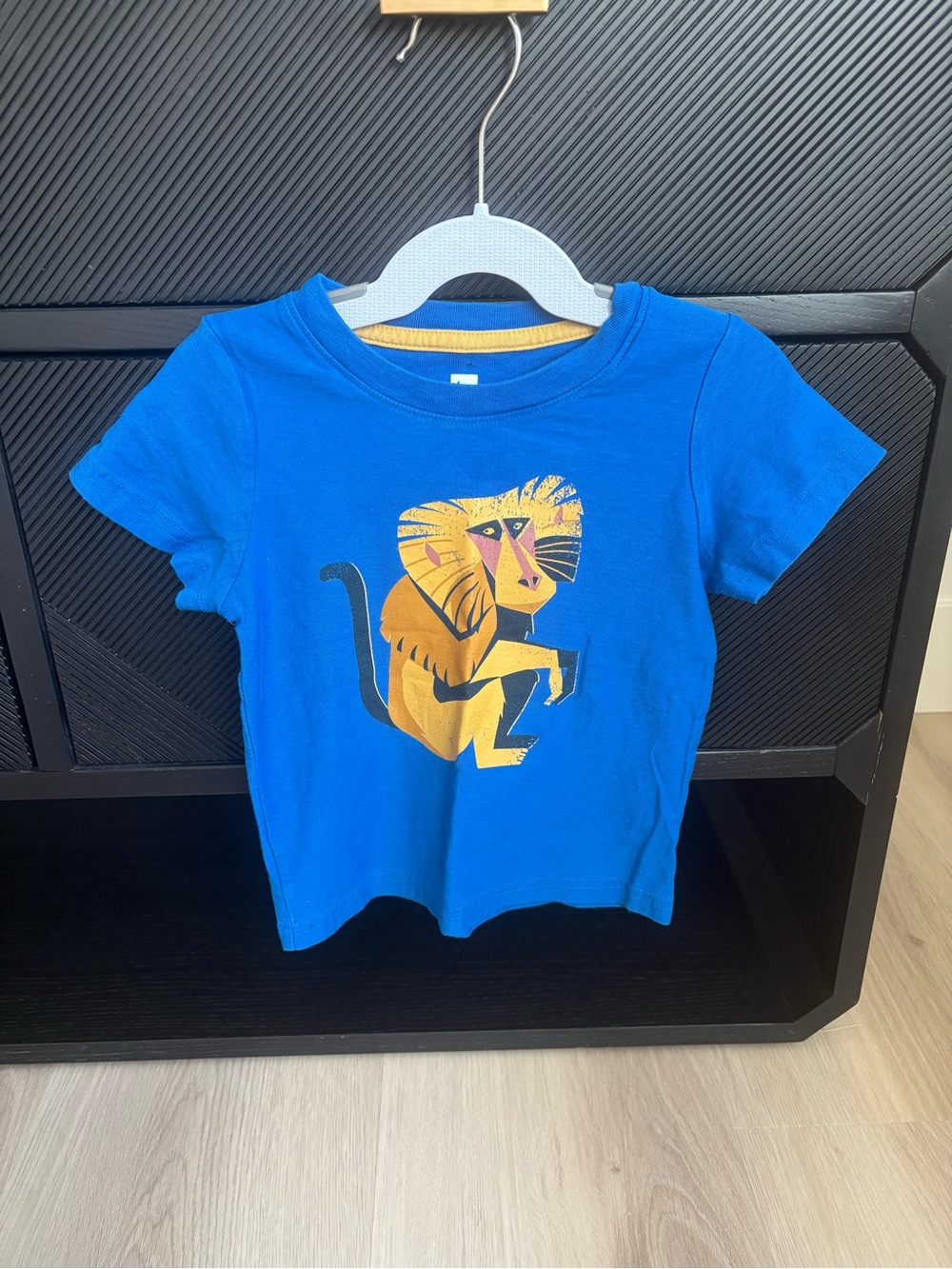 TEA COLLECTION | Blue tee monkey graphic